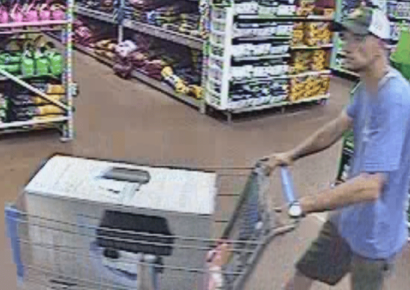 Wanted for Theft of Property from the Millbrook Walmart