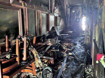 ‘Uncle Mick’s’ shows devastation after Fire, other areas Untouched; ‘We Will Get it Done,’ Owner says