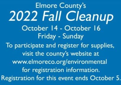 Sign up to Participate in Elmore County’s 2022 Fall Cleanup