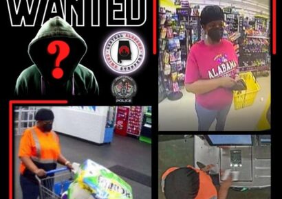 Prattville Police Seeking Fraudulent use of a Credit/Debit Card Suspect