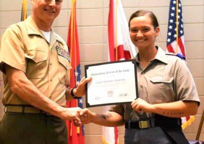 Kadence Horton, of Prattville, selected as Outstanding Female Recruit at MMI