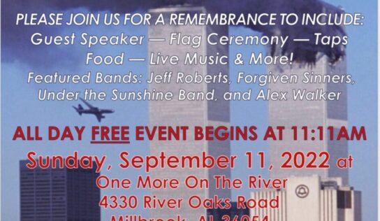 Remembering 911: God Speed Biker Ministries, One More on the River hosting All Day event fundraiser