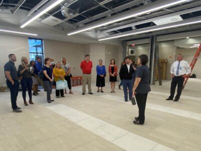 New Cafeteria Sneak Peek: MACC Morning Brew held at Stanhope Elmore High School