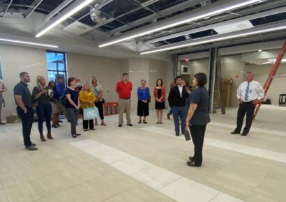 New Cafeteria Sneak Peek: MACC Morning Brew held at Stanhope Elmore High School