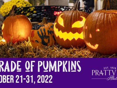 4th Annual Parade of Pumpkins Kicks off Oct. 21 in Downtown Prattville