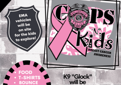 Oct. 8 is the 12th Annual Millbrook Cops and Kids Day at Village Green Park; Everything is FREE