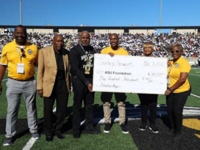 ASU Alumni Courtney Stewart Donates $100,000 to Alabama State University