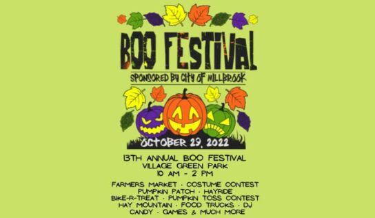 FREE FUN! Millbrook will host annual Boo Festival Saturday at Village Green Park