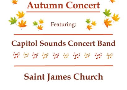 Capitol Sounds Concert Band presents ‘Sounds of Autumn Concert’ Oct. 23