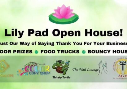 Open House, Customer Appreciation day at Lily Pad Shopping Center in Millbrook Oct. 15!