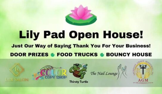 Open House, Customer Appreciation day at Lily Pad Shopping Center in Millbrook Oct. 15!