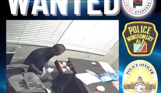 Reward offered by CrimeStoppers for information on Montgomery Burglary Suspect