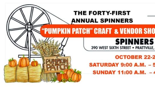 FREE Admission: 41st Annual Spinners Pumpkin Patch Craft and Vendor Show is this weekend in Prattville