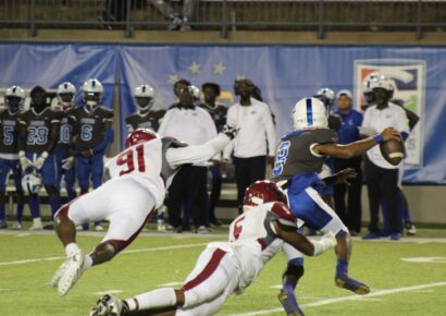 Lanier defeats Stanhope Elmore at Cramton Bowl, 41-17