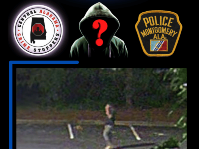 CrimeStoppers seeking identification of Vehicle Burglary suspect in Montgomery; Reward offered