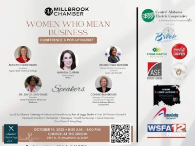 Oct. 19 – Millbrook Area Chamber of Commerce Hosts Women Who Mean Business Conference & Market