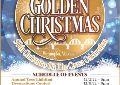 City of Wetumpka Announces plans for 50<sup>th</sup> Christmas on the Coosa Celebrations