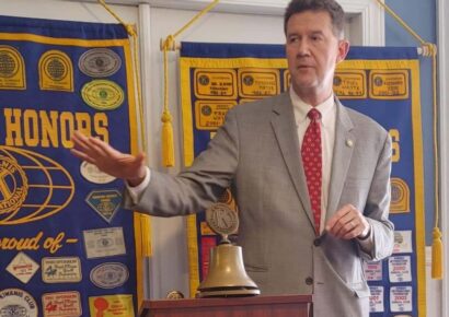 Millbrook Kiwanis hosts Secretary of State John Merrill at Weekly Meeting