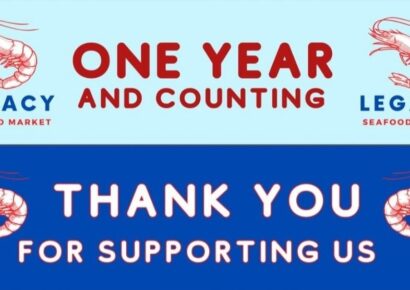 Legacy Seafood Market and Barbeque of Millbrook celebrates First Anniversary Today