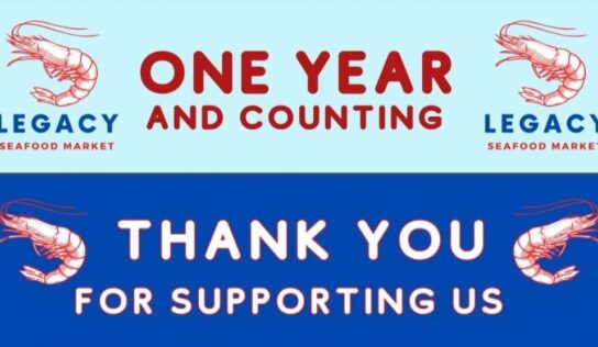 Legacy Seafood Market and Barbeque of Millbrook celebrates First Anniversary Today