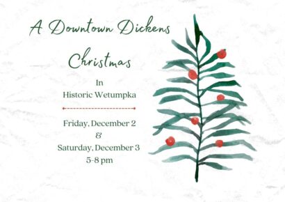 Two-Day ‘Downtown Dickens Christmas’ Kicks off this evening in Wetumpka