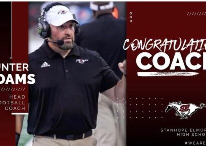 Hunter Adams Named Head Football Coach at Stanhope Elmore High School
