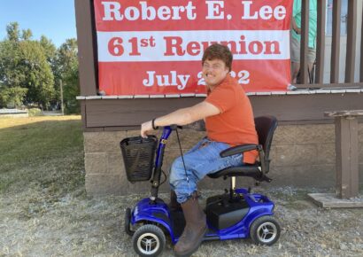 The Spirit of Giving: Jacob Clackley Receives Scooter thanks to Alumni from Robert E. Lee High