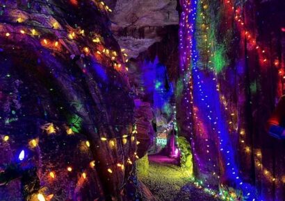 Great Christmas Family Time awaits at Rickwood Caverns State Park in Warrior, Alabama!