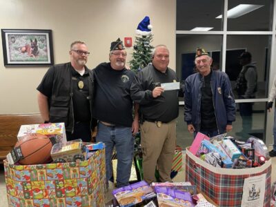 American Legion Post 133 supports Millbrook’s Operation Blue Santa with Money, Toy Donations
