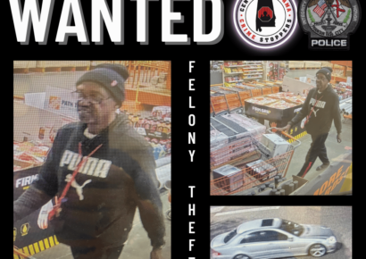 Prattville Police Seeking Retail Felony Theft Suspect