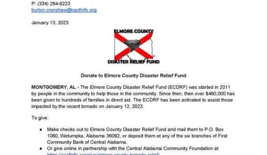<strong>With Third Round of Storms, donations are Needed for Disaster Relief Fund</strong>