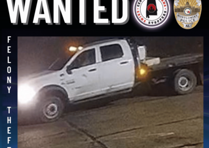 Montgomery Police Seek help in identifying Suspect for Theft of Property; Reward Offered