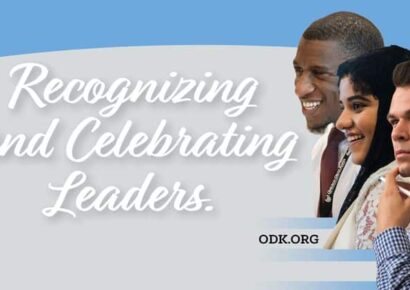 Omicron Delta Kappa Celebrates Area Students as new Members