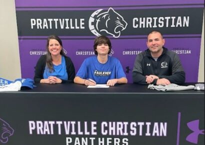 Prattville Christian’s Carson Roberson Signs Letter of Intent with Faulkner University
