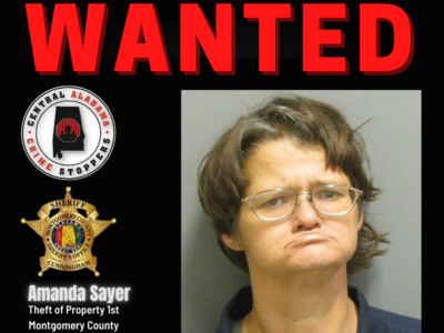 Montgomery Deputies Seek Amanda Sayer concerning Theft of Property 1st Degree; Reward Offered for Info