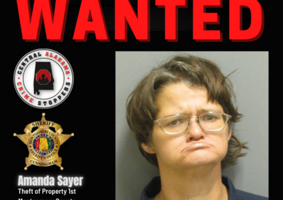 Montgomery Deputies Seek Amanda Sayer concerning Theft of Property 1st Degree; Reward Offered for Info
