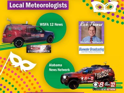 Prattville to honor local meteorologists during next weekend’s Mari Gras Parade