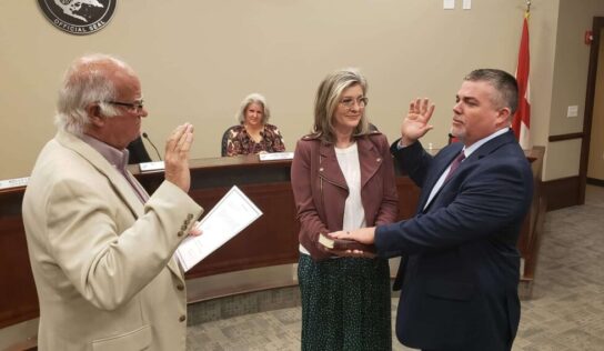 <strong>Chris Bath takes Oath of Office as newest Millbrook City Council member</strong>
