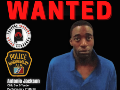 Prattville, Montgomery Police Seek Location of Fugitive Sex Offender; Reward offered for Information