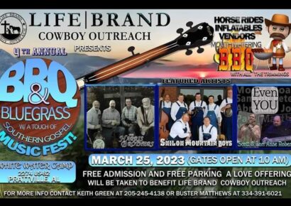 <strong>BBQ and Bluegrass Southern Gospel Music Fest is March 25</strong>