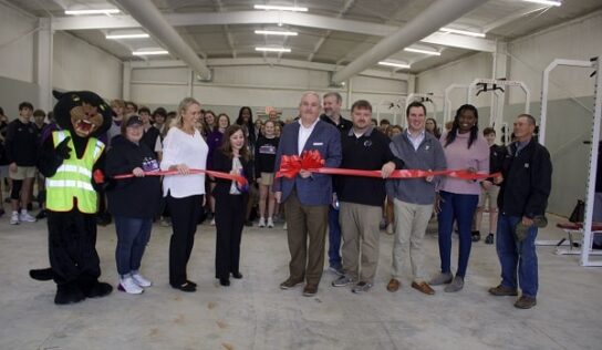 PCA celebrates new Weight Room with Ribbon Cutting