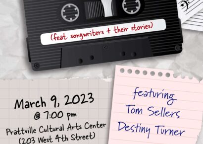 <strong>Prattville Planning Words and Music Singer/Songwriter Event 2023</strong>