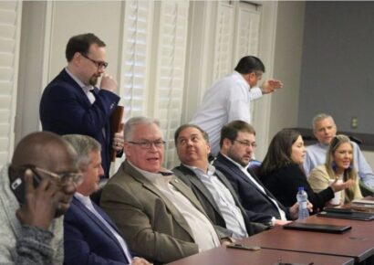 Participants at Tri-Government Meeting Monday cover Multiple Issues