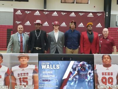 SEHS Football players take part in National Signing Day to play at College Level