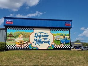 Millbrook To Unveil 4th Mural in the City Wednesday