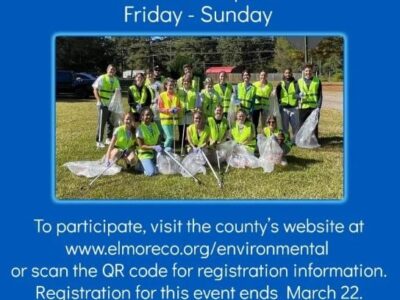 EAN offers $200 to Team that picks up most trash during Elmore County Spring Clean-Up