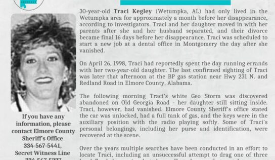 Almost 25 Years and Still No Answers for family of Traci Pittman Kegley of Wetumpka