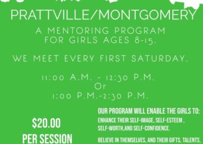 ‘I Am Pretty Enough’ Mentoring program meets every first Saturday in Millbrook