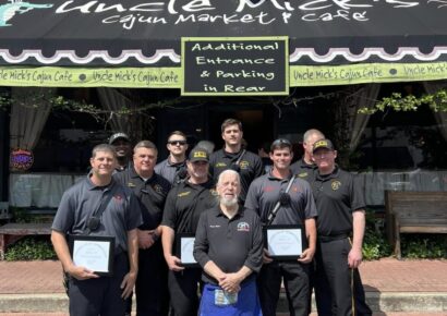 Uncle Mick’s Holds Ribbon Cutting with Prattville Firefighters in Attendance