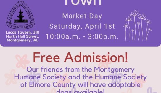 Market Day at Old Alabama Town is Saturday; Adoption Event included